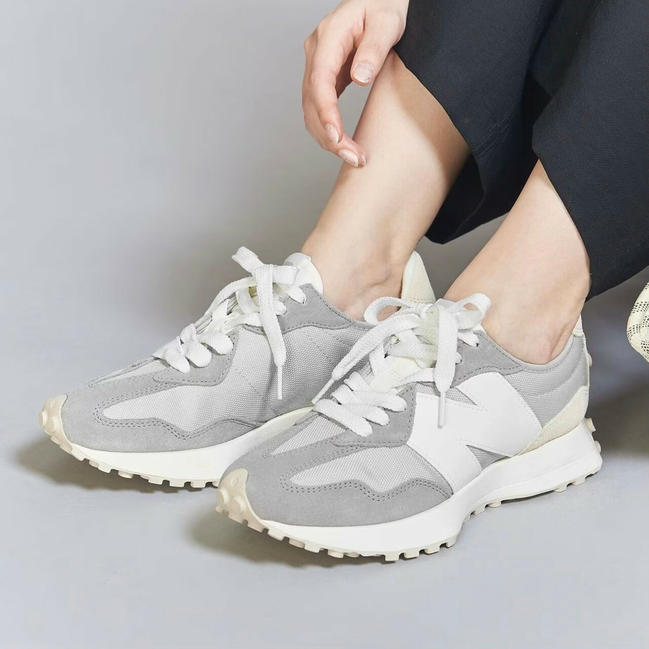 New Balance 327 灰黑 U327FE 灰藍 U327FF 芥末黃 U327FG 麂皮