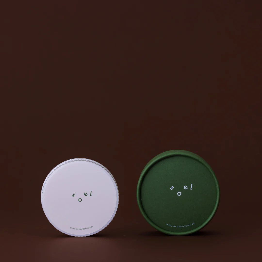 SOEL Living-Oil Soap Golden Lime Raw Soap 100ml