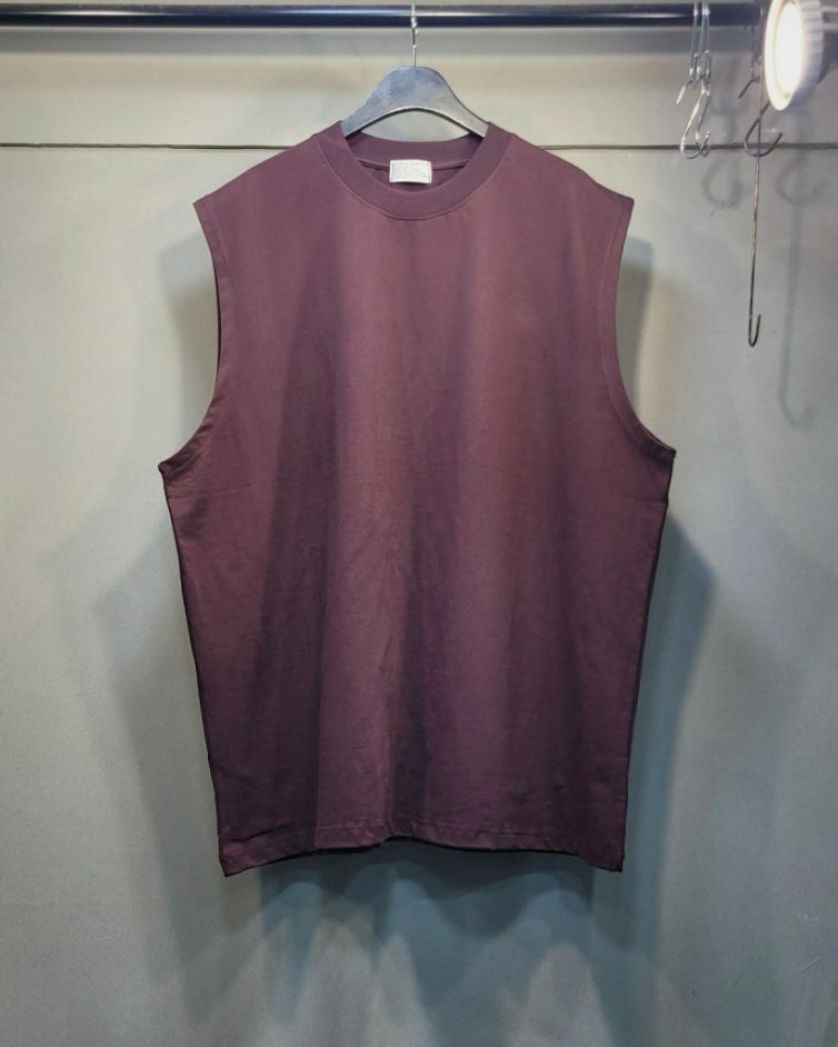 OverSize淨色背心 V1039