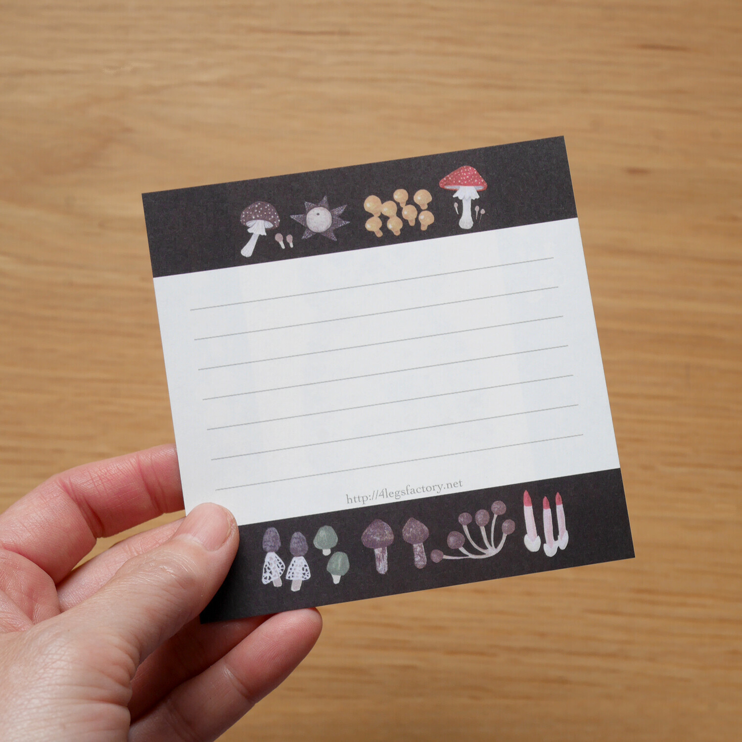 異國短毛貓 插畫便條紙｜日本 4legs