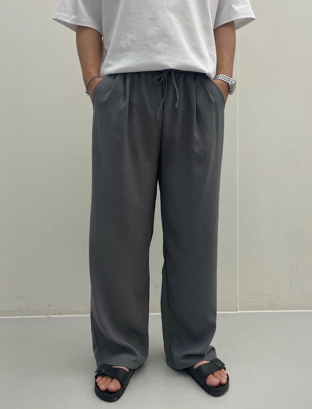 淨色鬆身褲 P2806