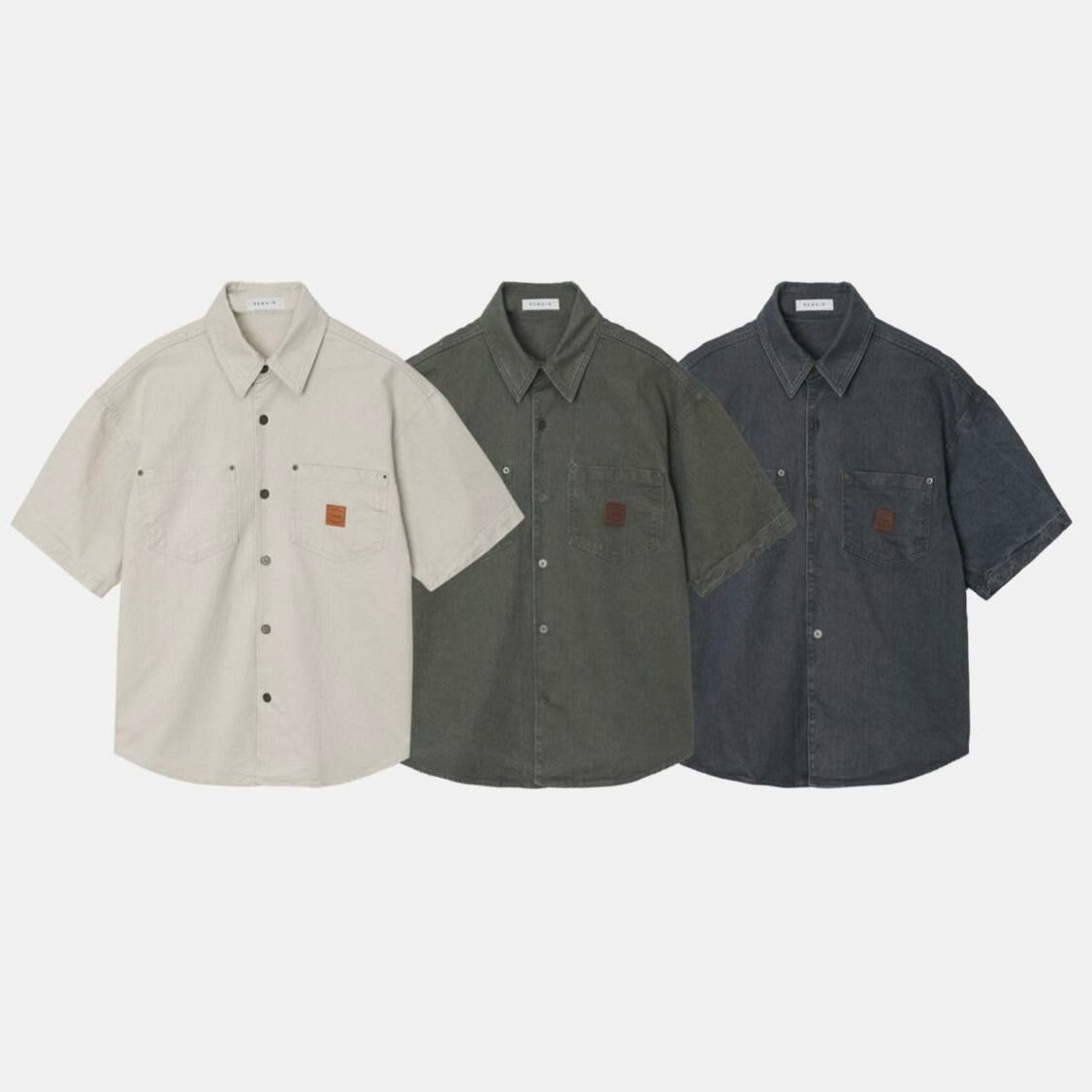 淨色短袖恤衫 S2228