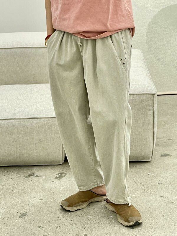 淨色洗水鬆身褲 HIGH FIVE-062P