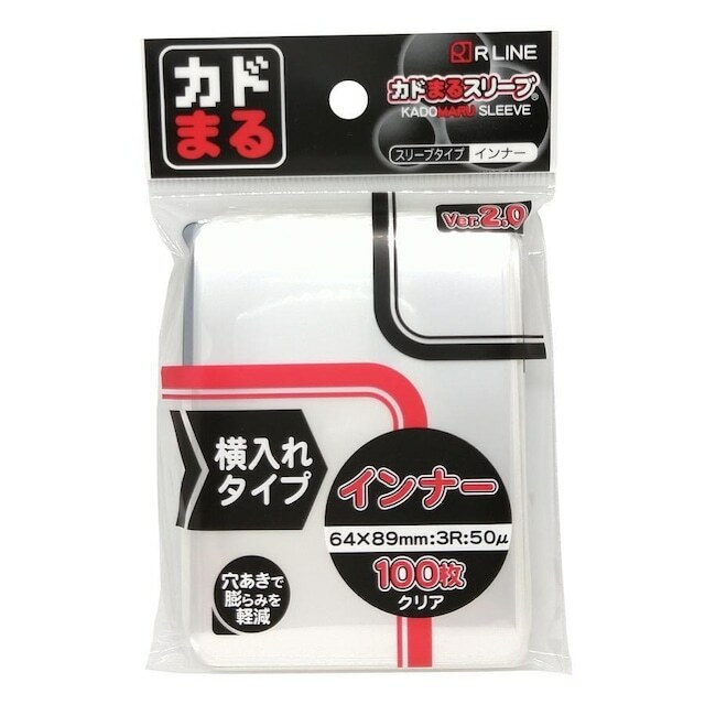 KADOMARU Sleeves 100 - Inner Clear (Side Load) Ver.2