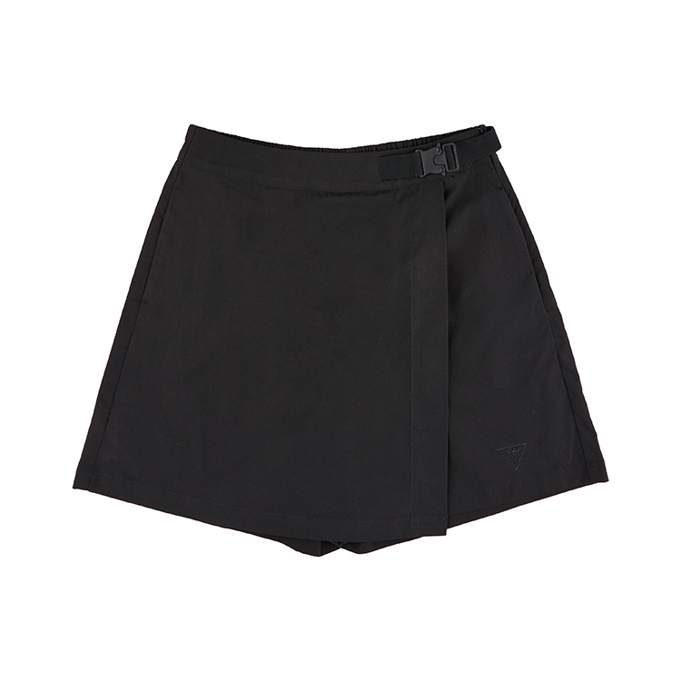 【NCAA】女款工裝褲裙-灰/黑
