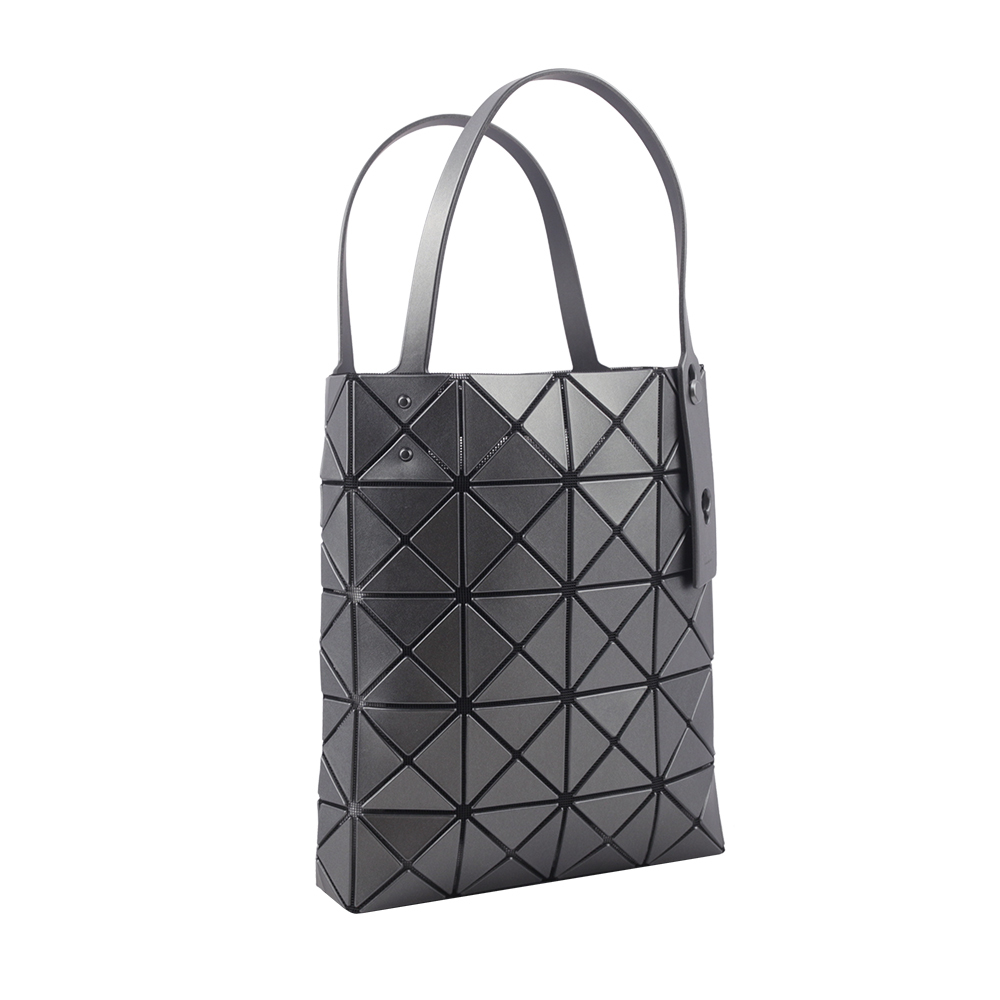 【ISSEY MIYAKE三宅一生】BAO BAO LUCENT BOXY 5X4 金屬色手提包(槍銅色) AG652 94