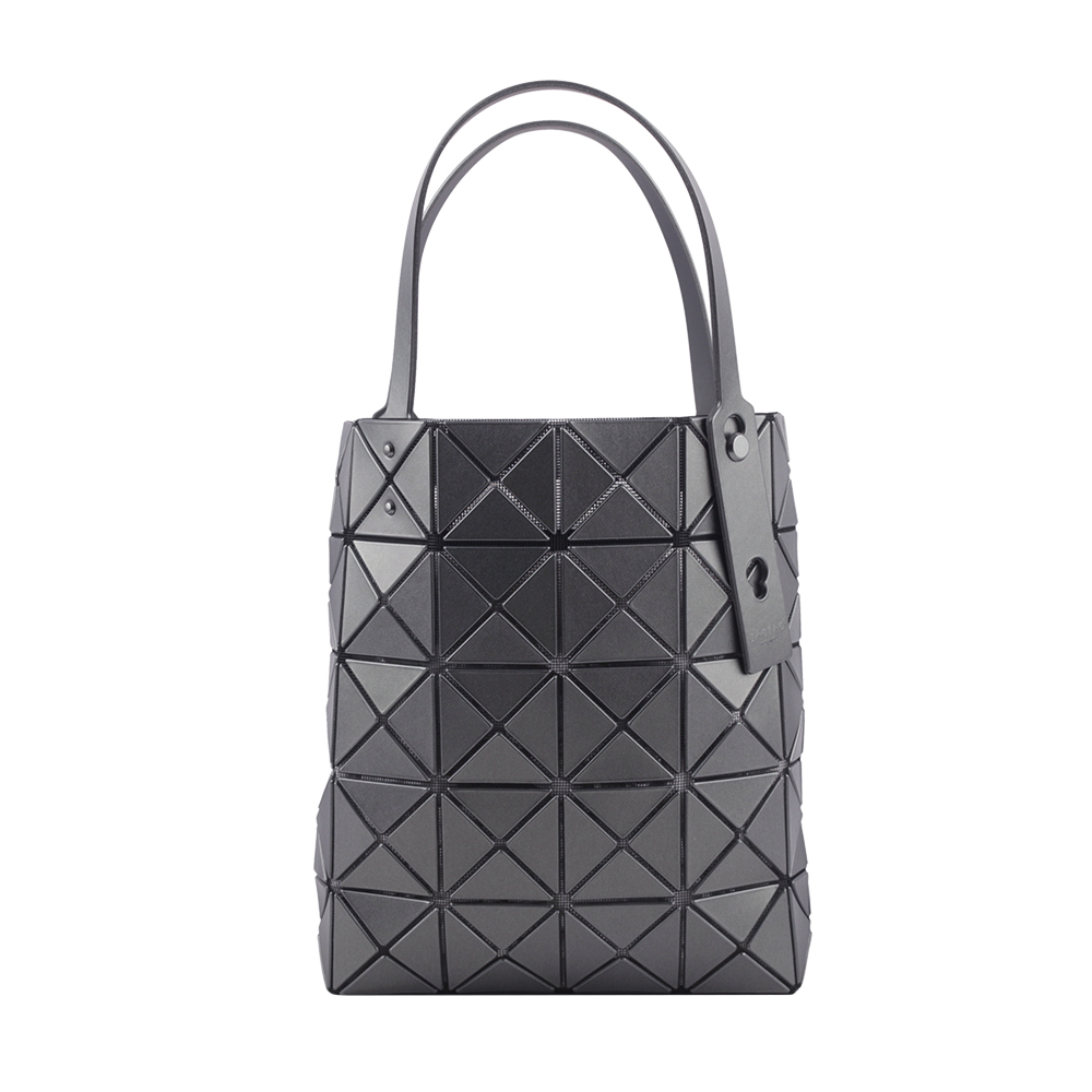 【ISSEY MIYAKE三宅一生】BAO BAO LUCENT BOXY 5X4 金屬色手提包(槍銅色) AG652 94