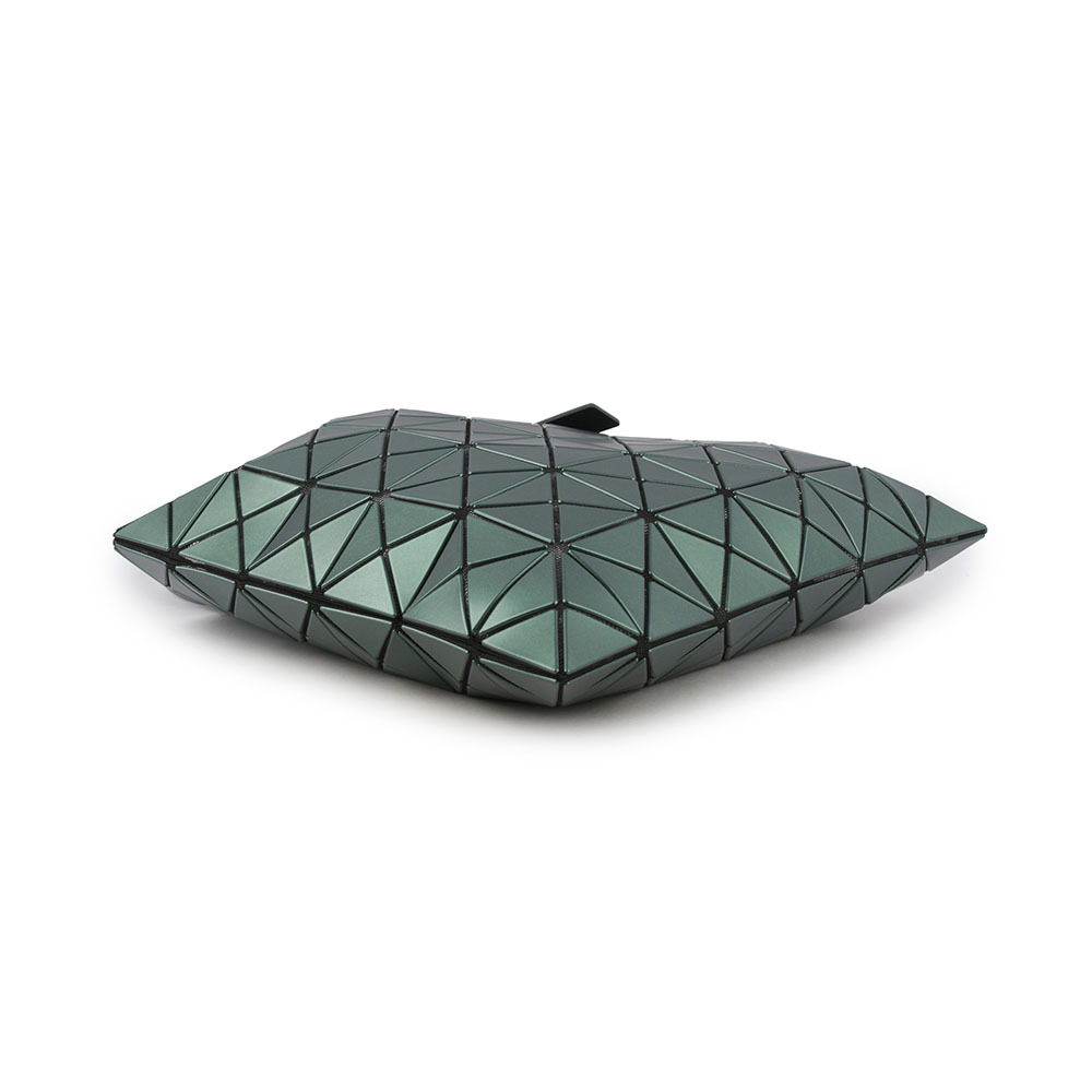 【ISSEY MIYAKE三宅一生】BAO BAO Lucent 6x6 金屬感設計托特包(綠色) AG673 64