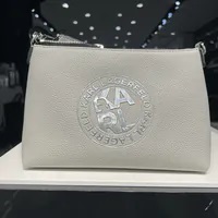 [S] KARL LAGERFELD 24UW3003 K/ATHLEISURE CROSSBODY,GREY, 8720744861614 (SKL1049)