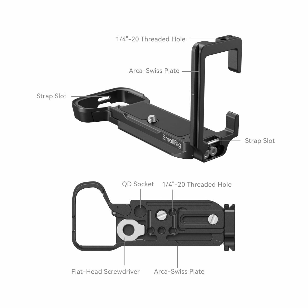 SmallRig 4569 L-Bracket For Sony A7C II A7CR -Rainbow