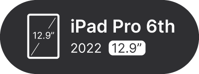 iPad Pro 6th (12.9")