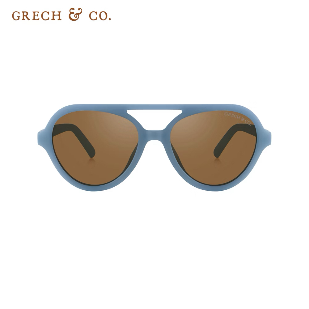 〖 Grech&Co. 〗夜灰藍飛行員偏光太陽眼鏡