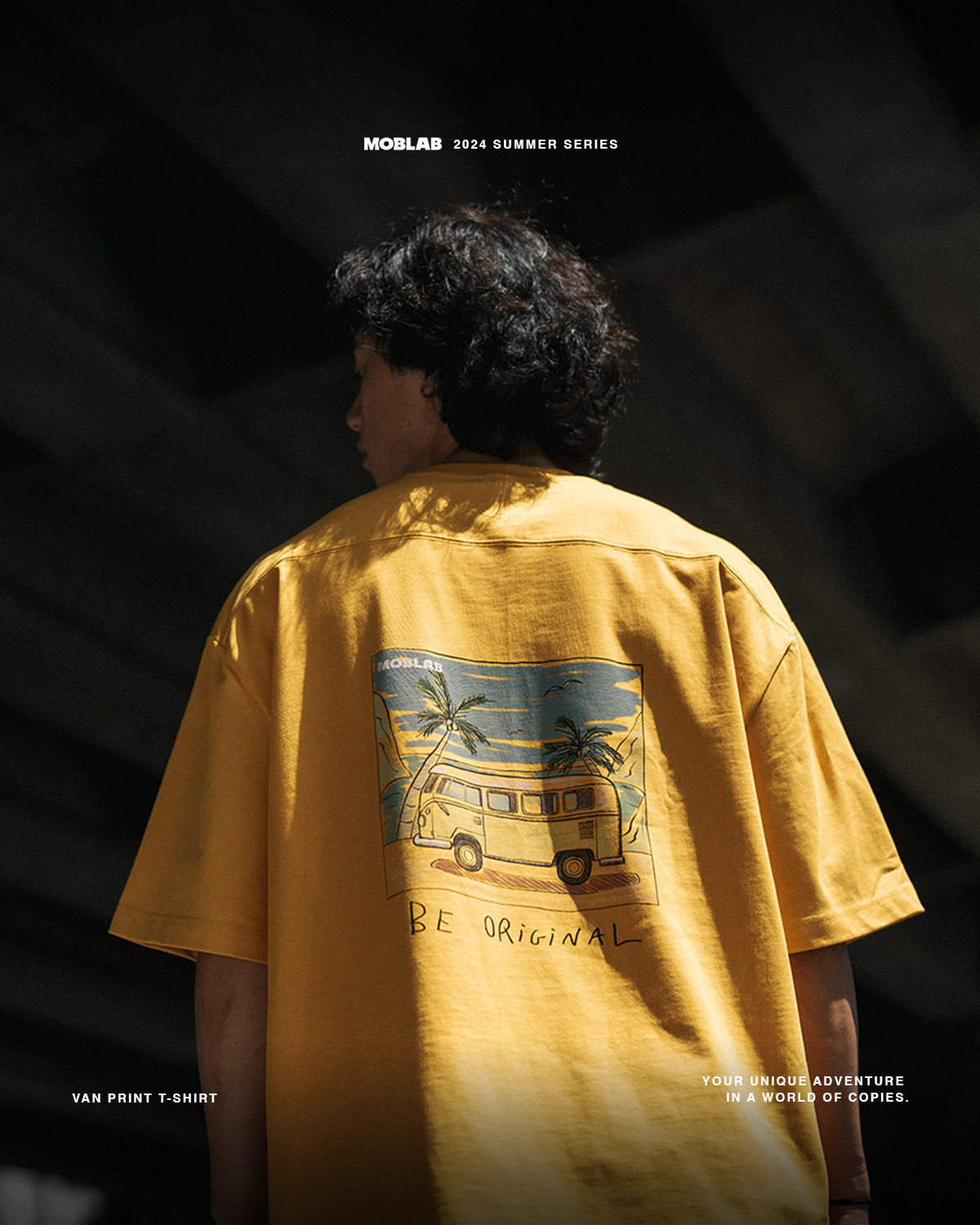 #現貨 MOBLAB Be Original 手繪塗鴉短T 兩色