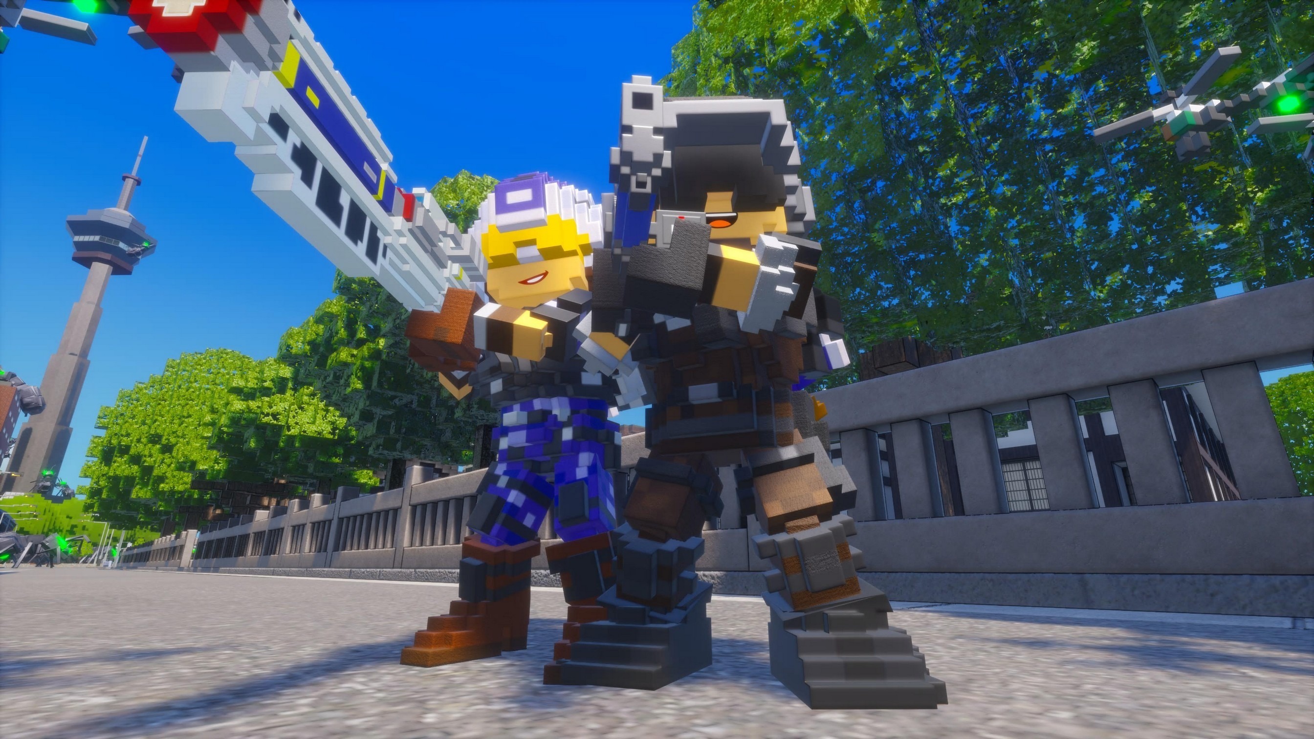 NS 地球再次變四方！？數位方塊地球防衛軍 2 中文版