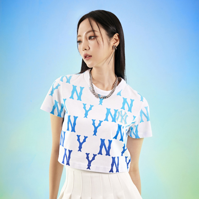 🇰🇷 韓國 MLB 漸變短身 T-Shirts(K7/MLB419)