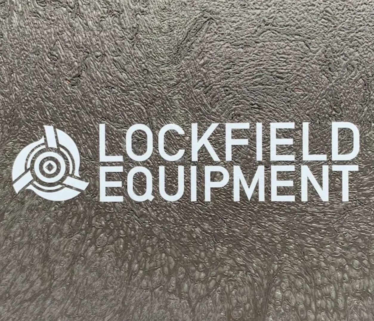 Lockfield Equipment｜Cutout Letter Sticker｜透明貼紙