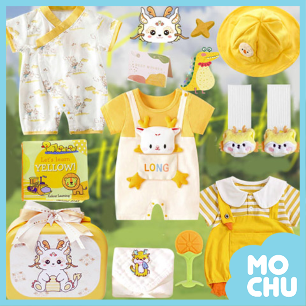 好運龍與鴨鴨短袖禮盒(三款）