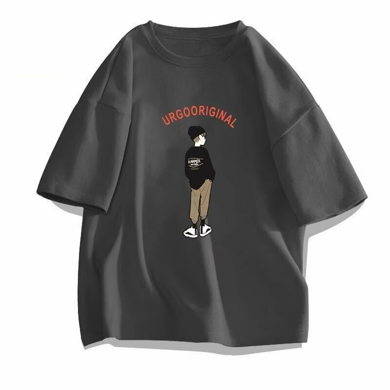 Q版人像插畫短袖T恤