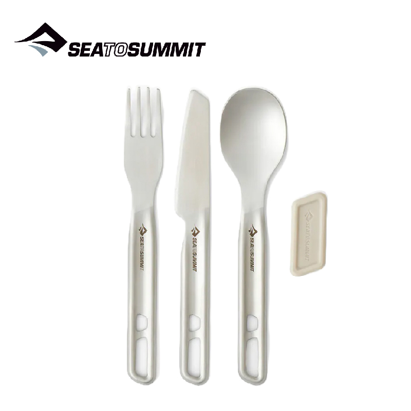 SEA TO SUMMIT 澳洲 STS Detour不鏽鋼餐具3件組 露營/戶外/餐具 51STSACK036021