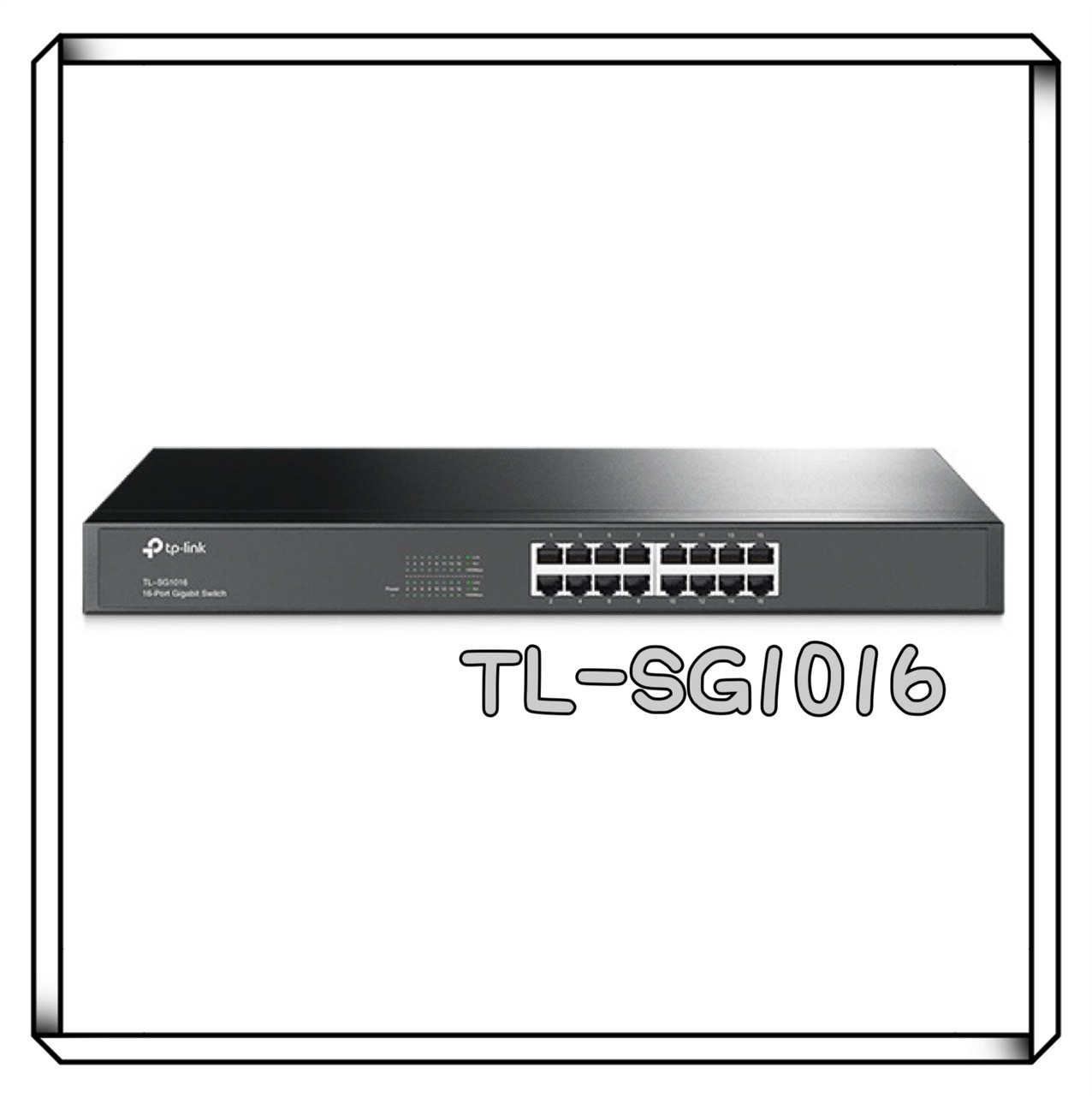 TP-LINK TL-SG1016 16 埠 Gigabit 交換器