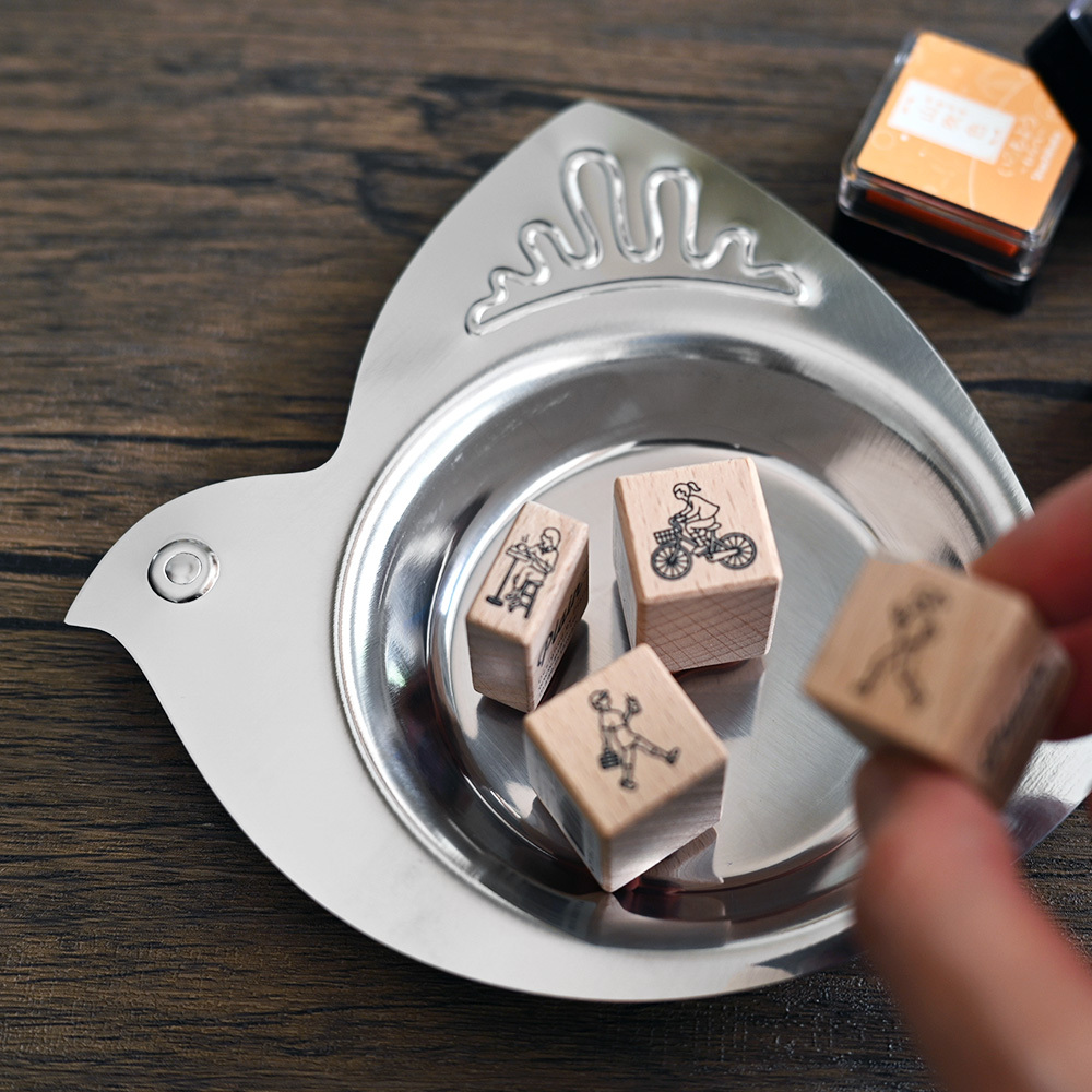 燕三条佐藤金屬興業 不鏽鋼鳥形小盤