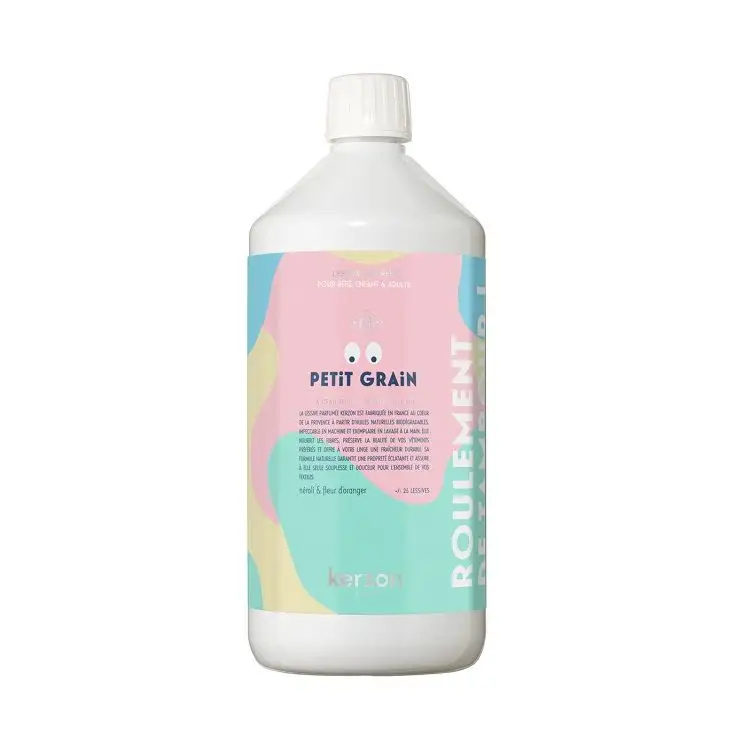 【樂森藥局】KERZON 泡泡寶貝香氛洗衣精、橙花/苦橙葉1000ml(27/01)