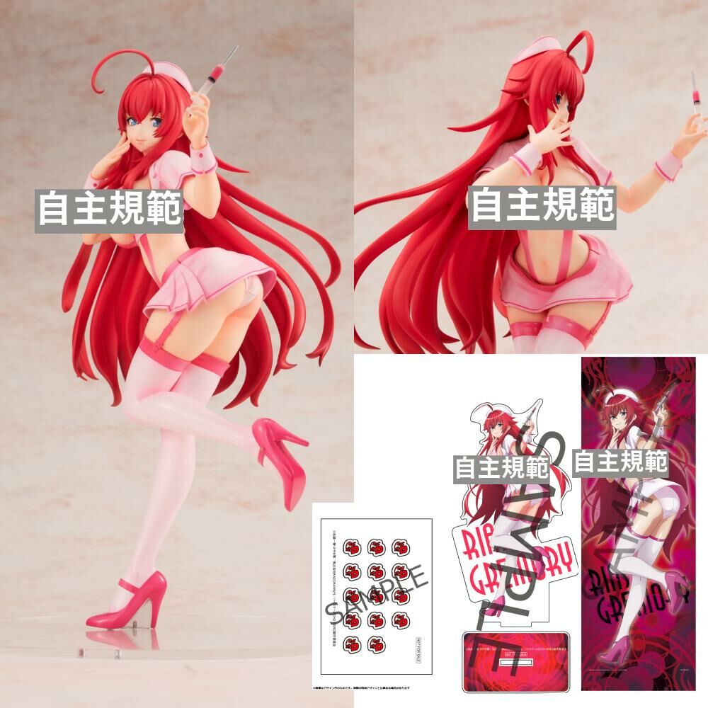 預購-惡魔高校D×D HERO 莉雅絲．吉蒙里 護士ver. KADOKAWA特別套組【日本進口精品】