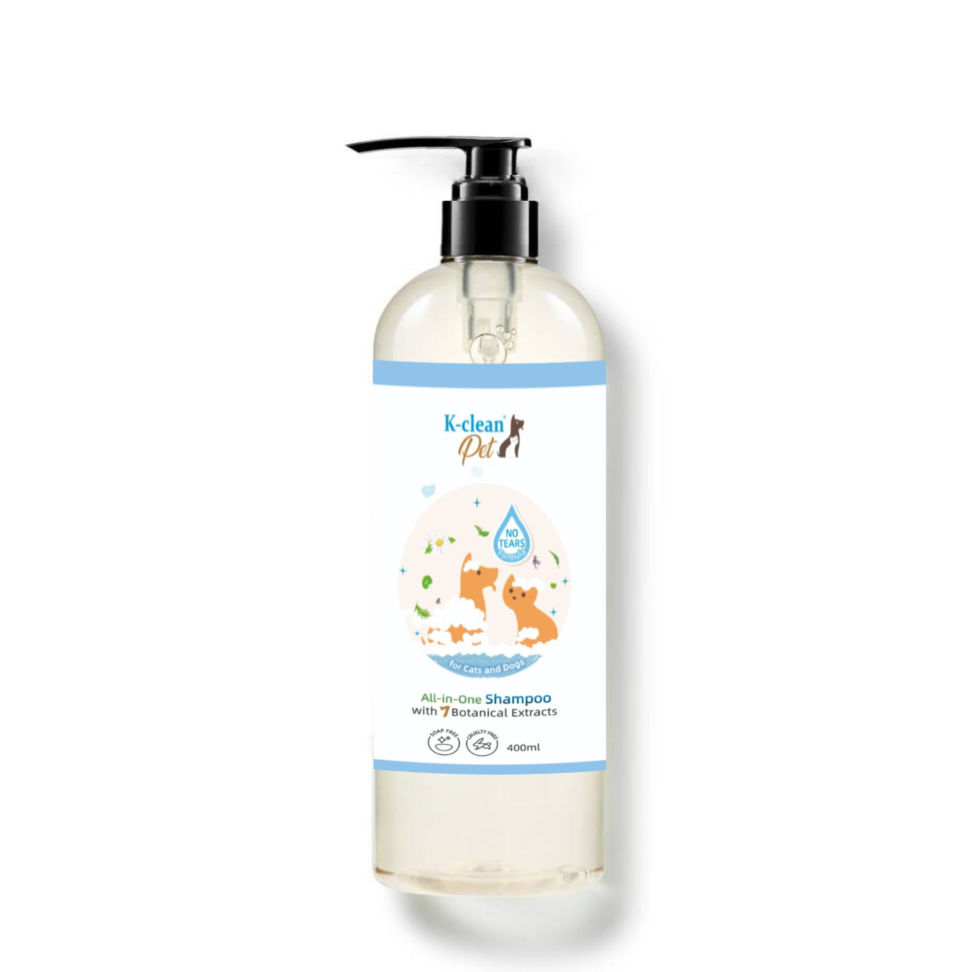 K-clean Pet 草本全效寵物沐浴露400毫升裝