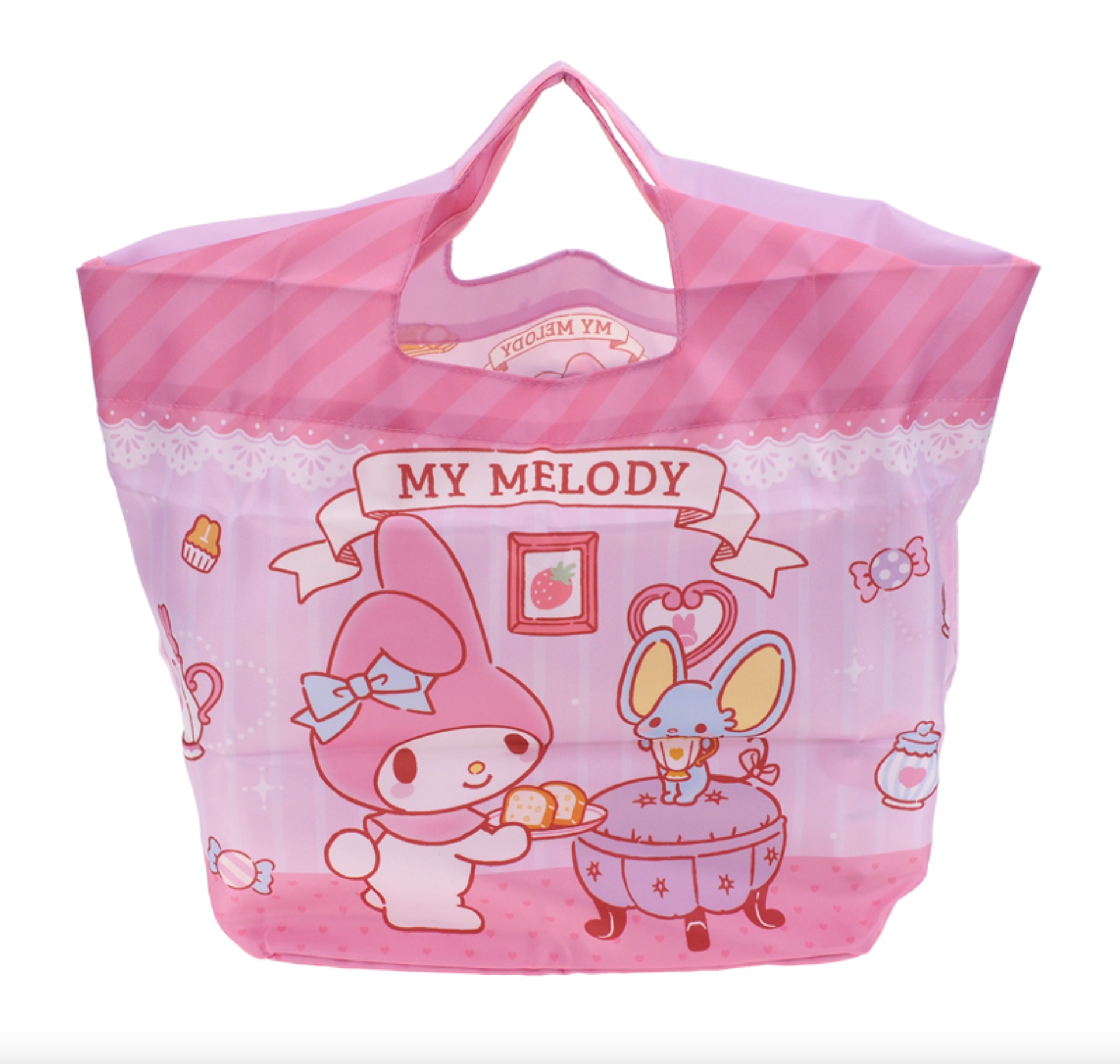 My Melody 可摺式購物袋 9-8315-1