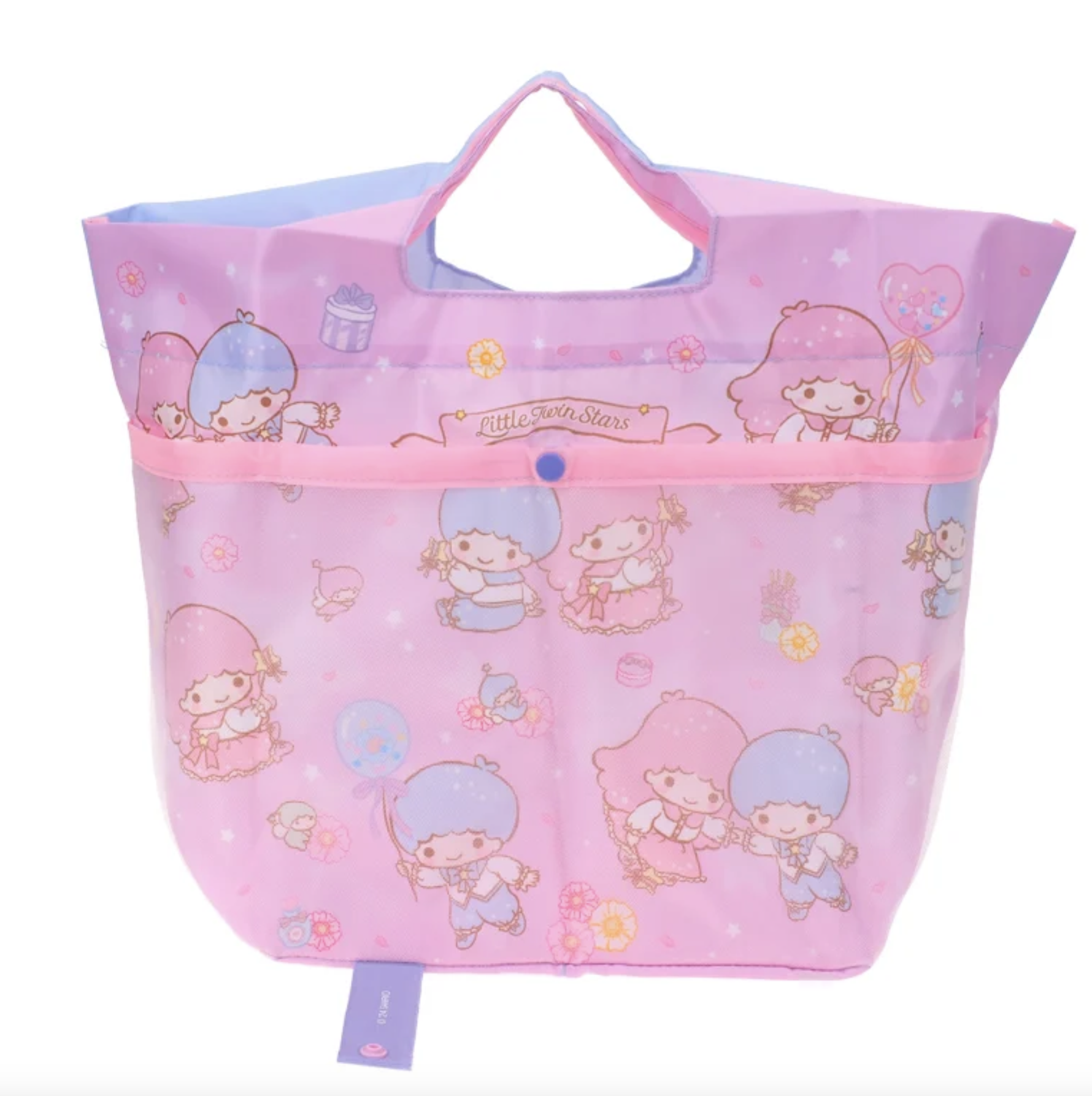 Little Twin Stars 可摺式購物袋 9-8315-3