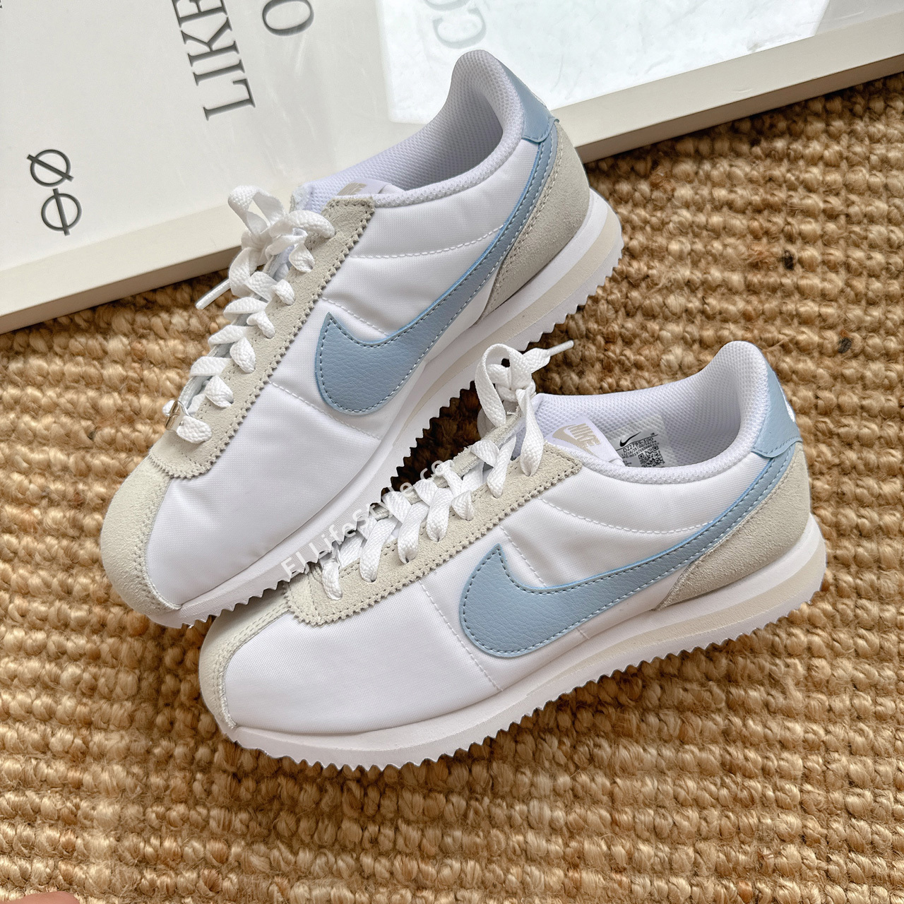 NIKE WMNS CORTEZ 阿甘 寶寶藍 水藍 麂皮 帆布 女鞋 DZ2795-100 / 調貨