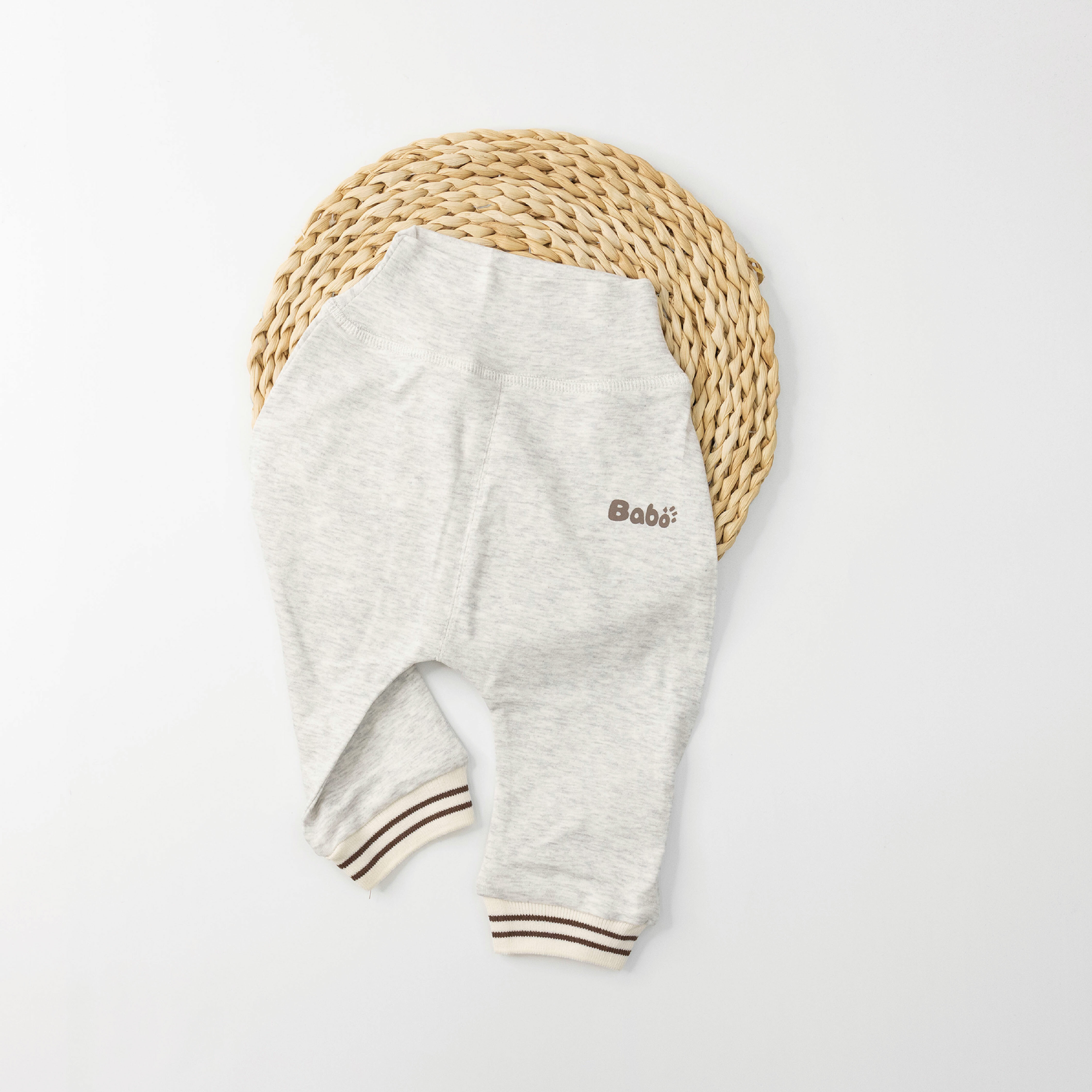 【JG0350】狗狗造型口袋親膚護肚褲/長褲＊四色