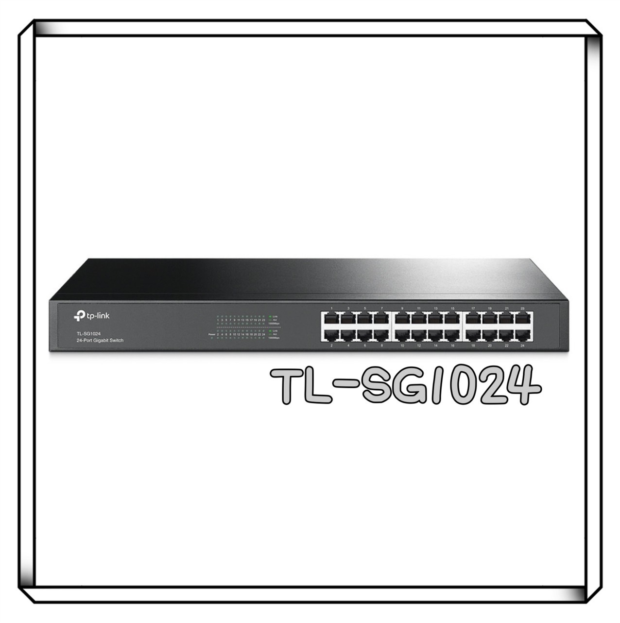 TP-LINK TL-SG1024 24 埠 Gigabit 交換器