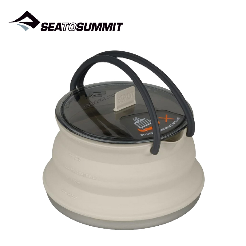 SEA TO SUMMIT 澳洲 STS X-摺疊茶壺 1.3 L 露營/戶外/ 52STSAXKETSS1