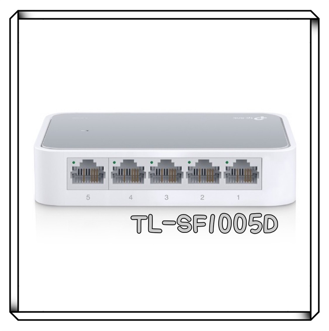 TP-LINK TL-SF1005D 5埠 10/100Mbps 桌上型交換器