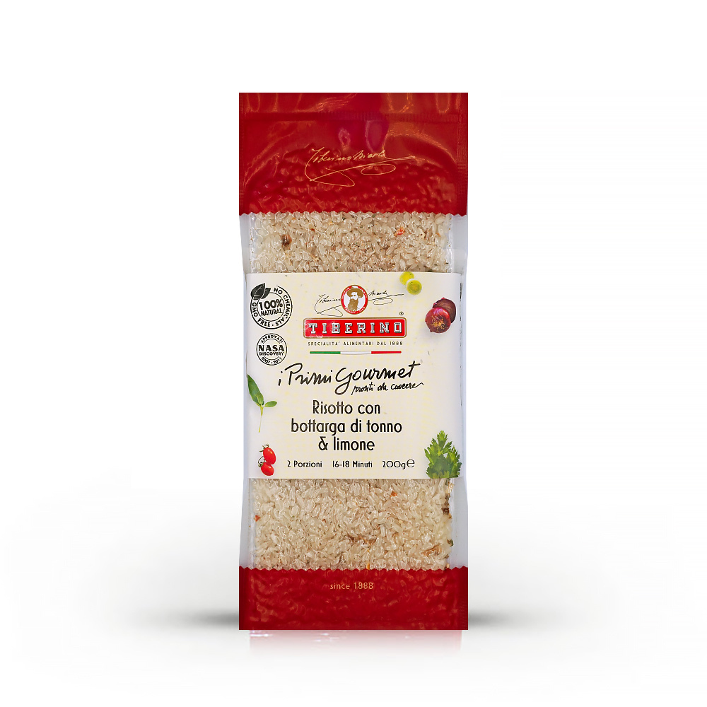 【Tiberino】義大利魚子義式燉飯(200克)/真空料理包/送上Nasa太空站的料理