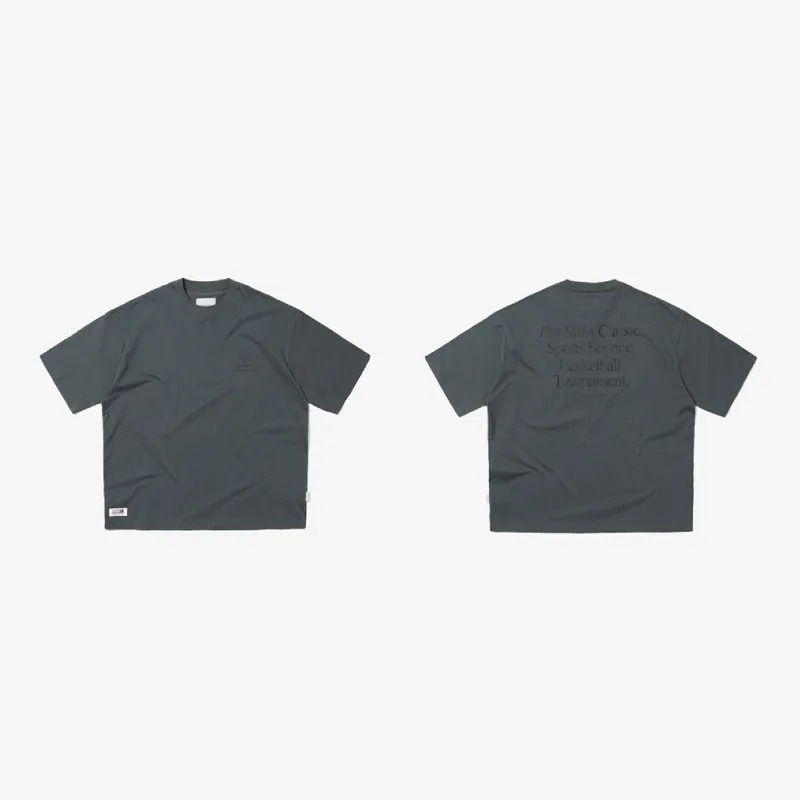 PIN SKTBS 籃球標語印花Tee