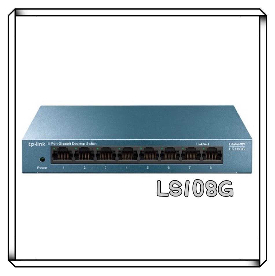 TP-LINK LS108G 8埠 桌上型交換器