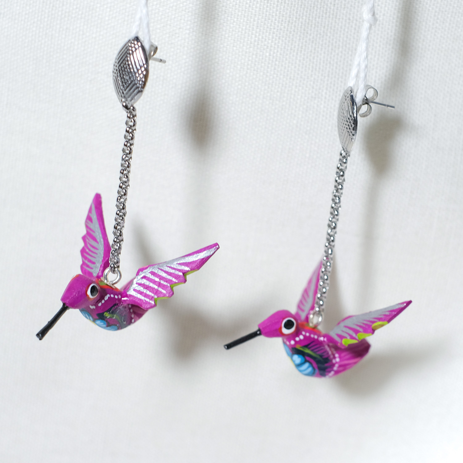 神獸手工木刻耳環｜Nuevo 10｜墨西哥