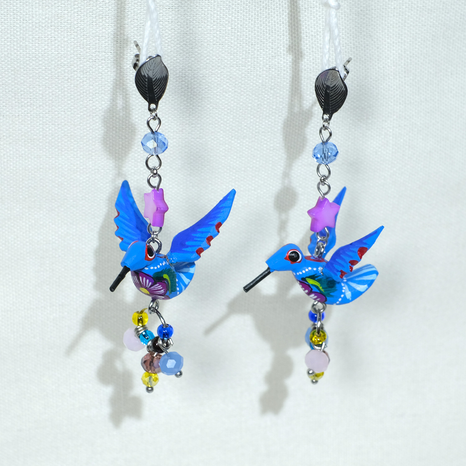 神獸手工木刻耳環｜Monterrey 12｜墨西哥