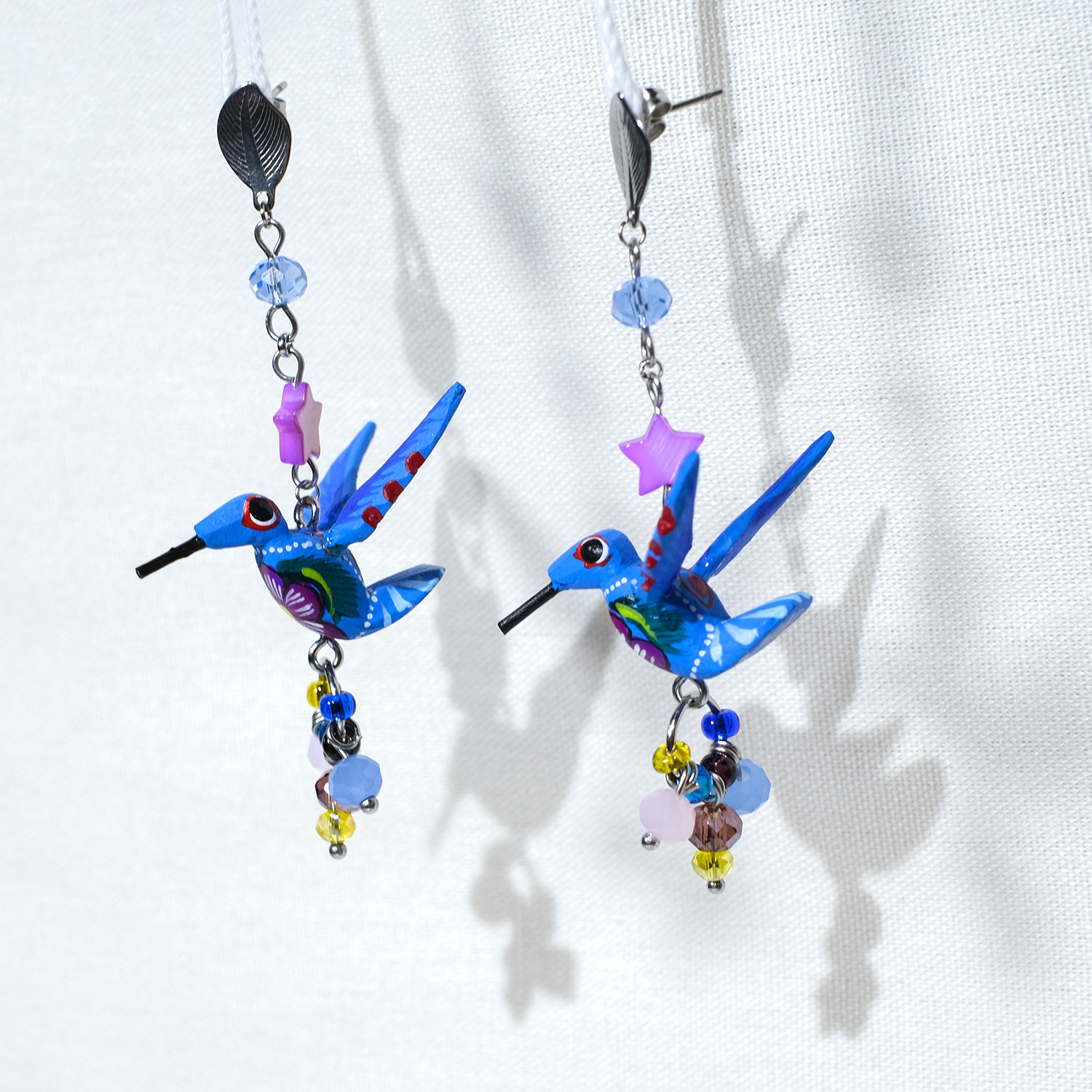 神獸手工木刻耳環｜Monterrey 12｜墨西哥