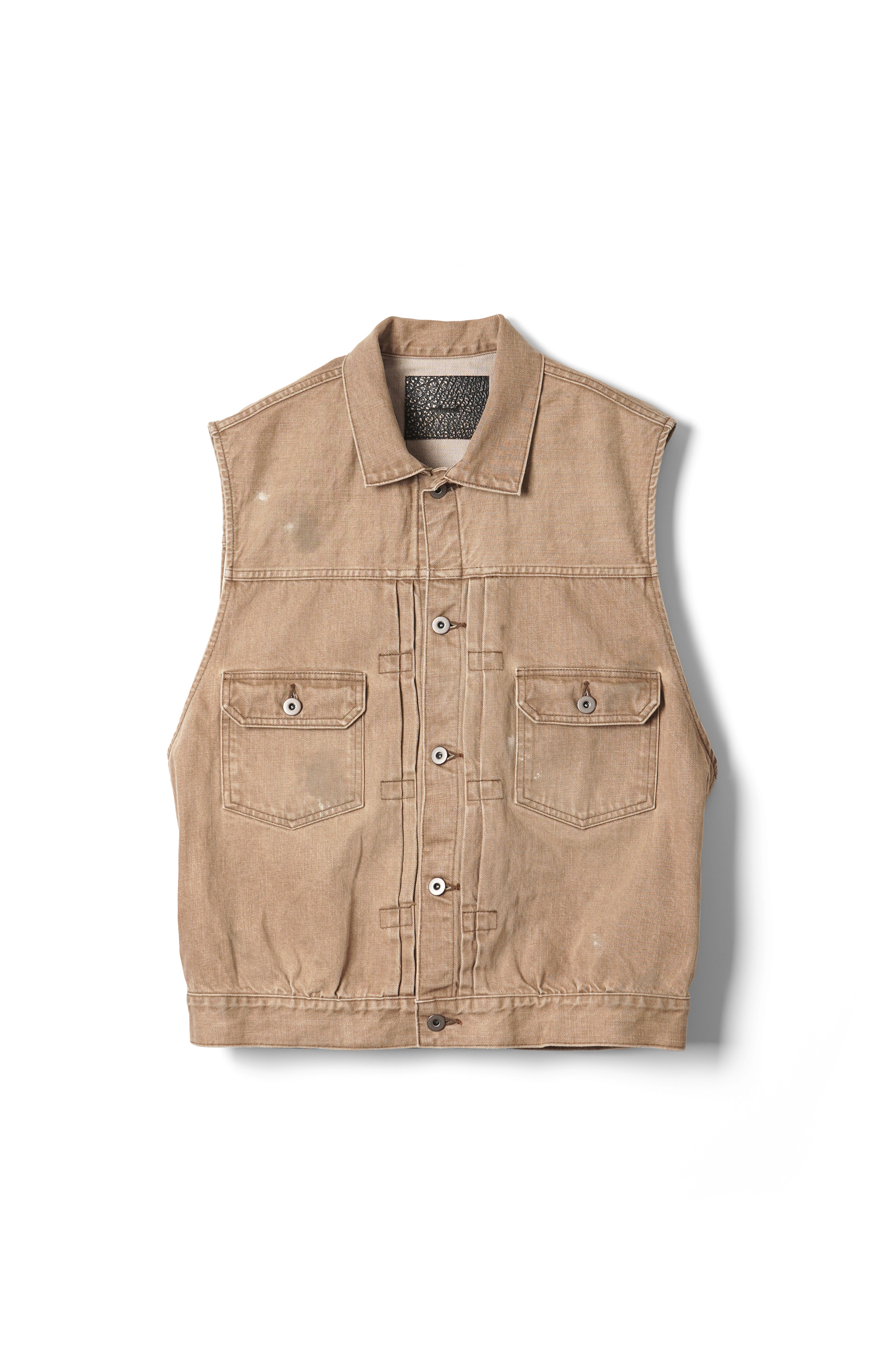 REFOMED OLD MAN DENIM VEST (2色)