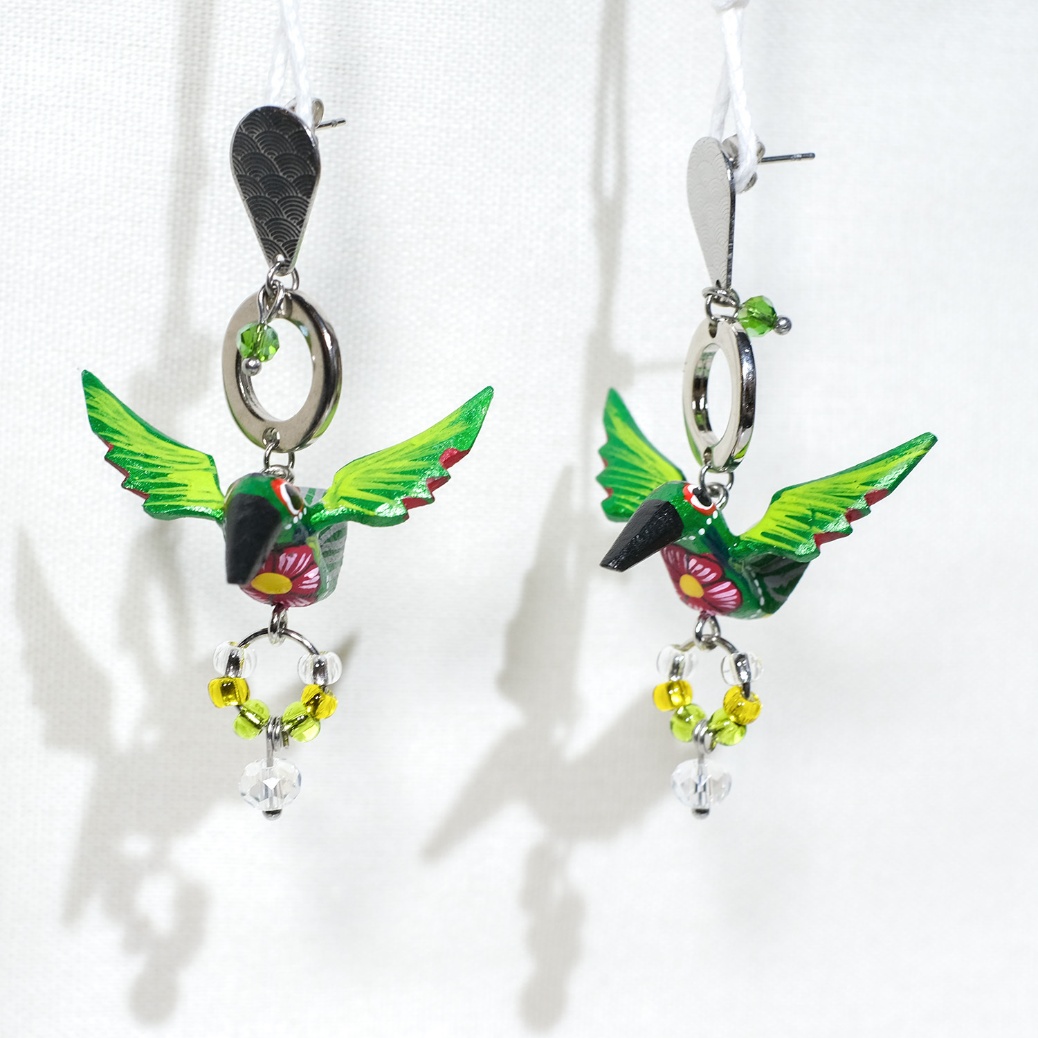 神獸手工木刻耳環｜Campeche 13｜墨西哥