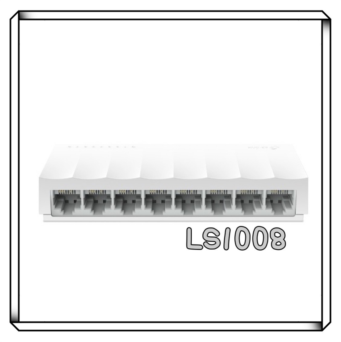 TP-LINK LS1008 8埠 10/100Mbps 桌上型交換器