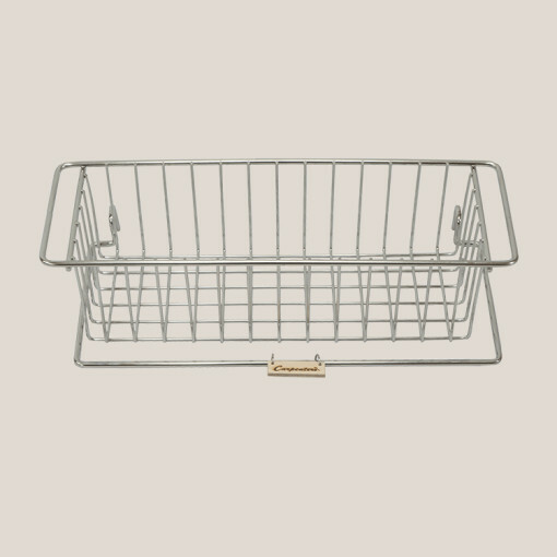 【Carpenters】半單位置物籃(附延伸掛架)