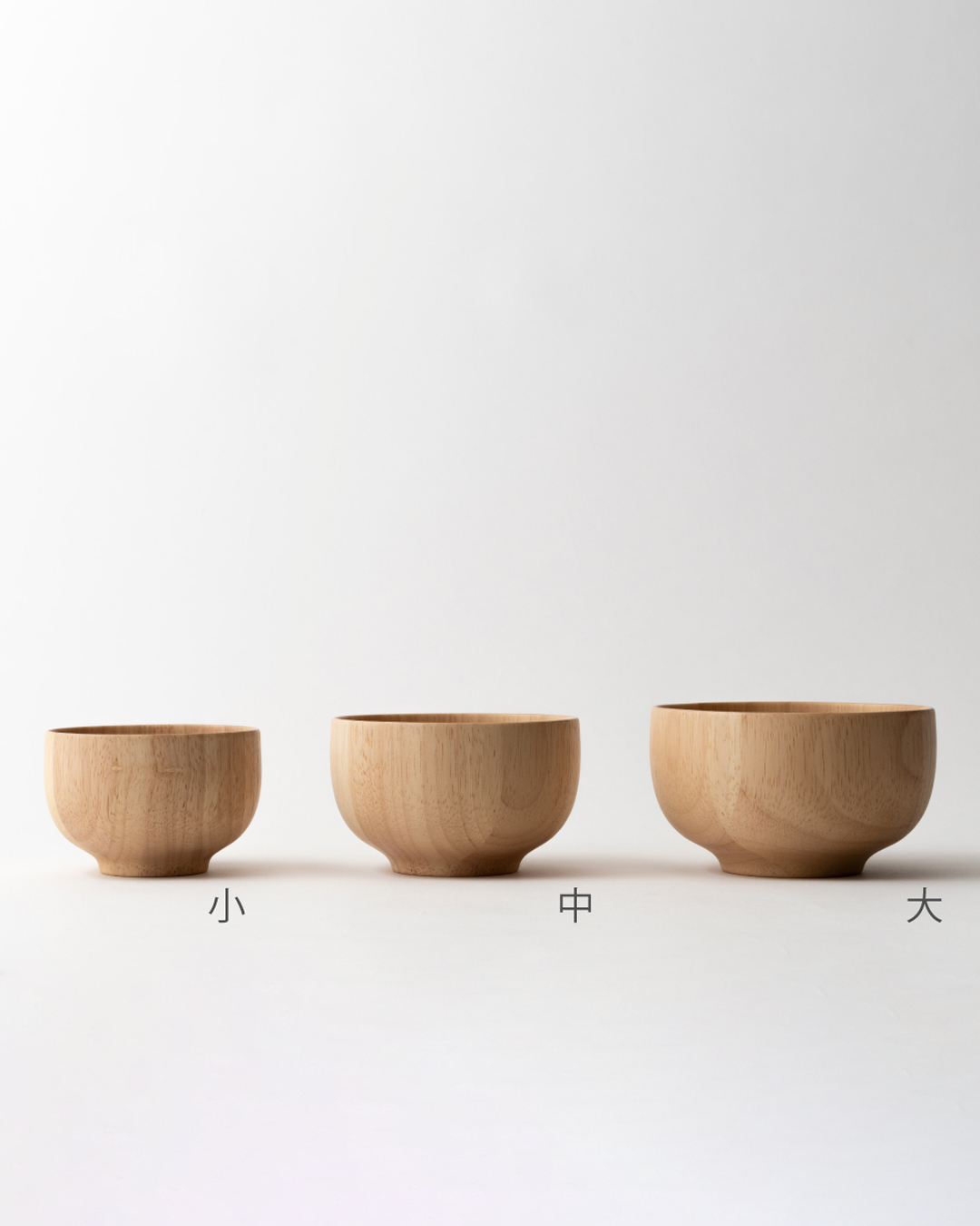 天然橡木圓碗 大｜Taffeta