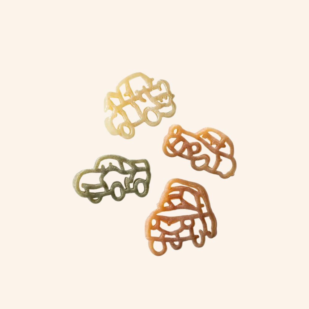 Dalla Costa - Organic Pasta (Semolina Three Coloured) with Spinach and Tomato - Disney Cars (300g) (93601)