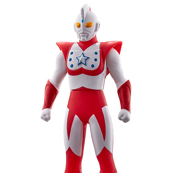 《 BANDAI 萬代 》 超人力霸王英雄軟膠-EX 超人力霸王查克 BT80300