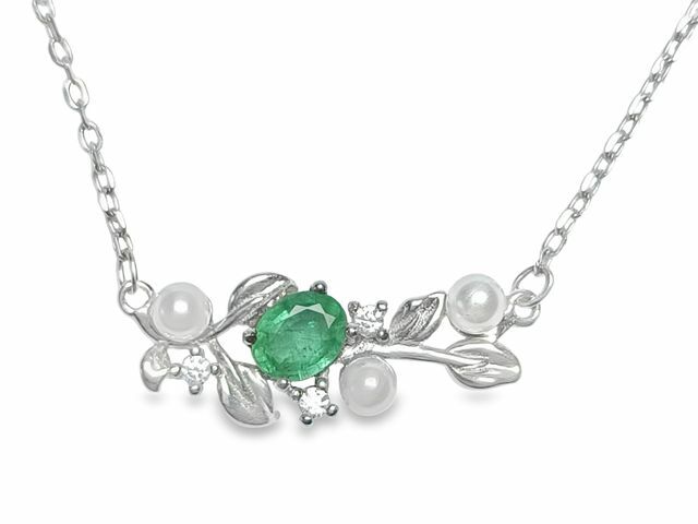 TJ1010祖母綠項鍊