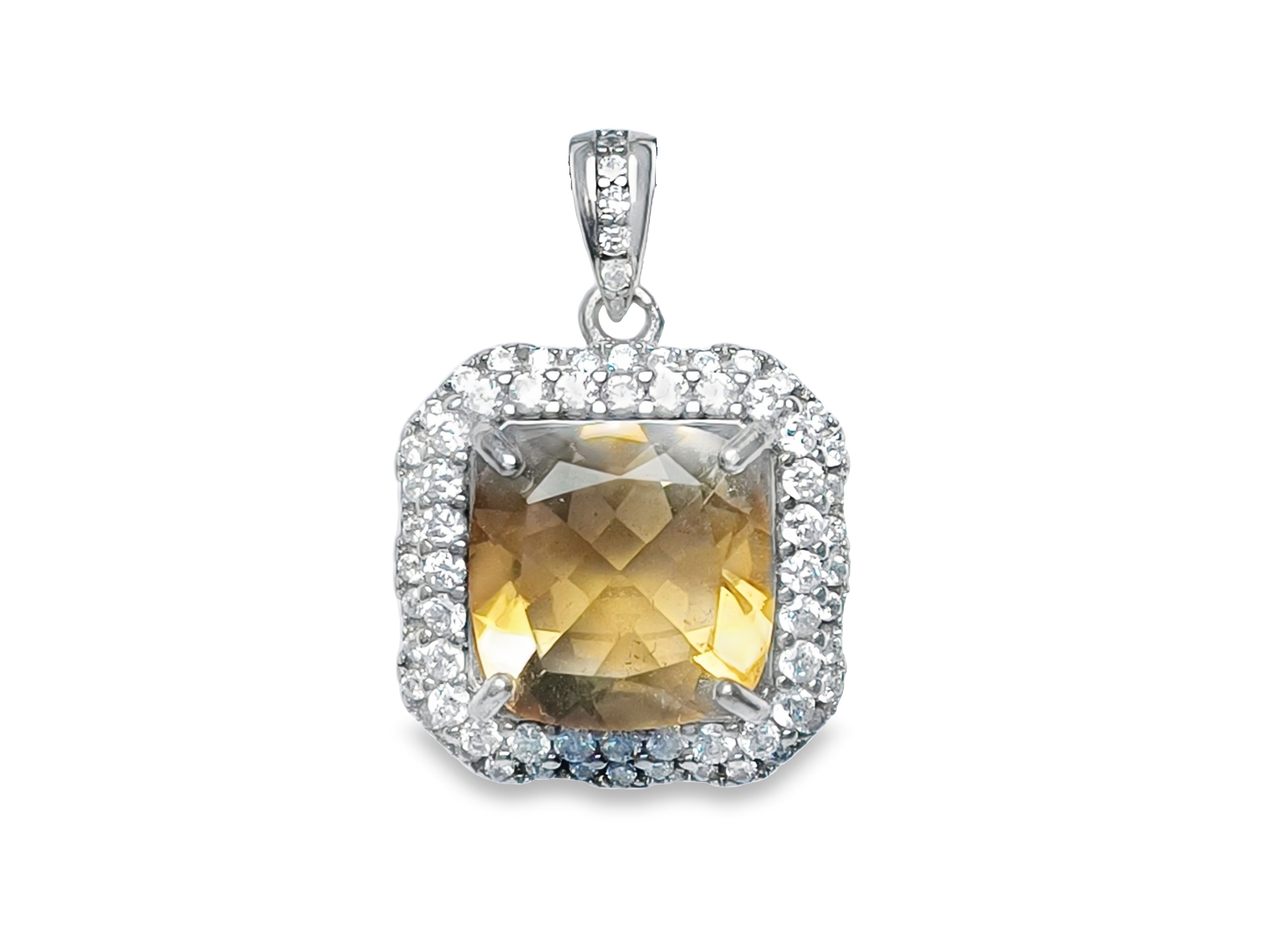 TJ1031黃水晶吊墜